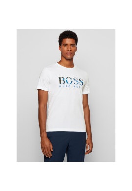Boss Тишърт Tee 3 50443666 Бял Regular Fit - Pepit.bg