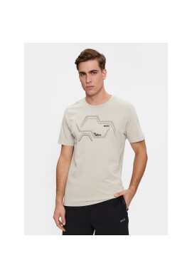 Boss Тишърт Tee 3 50506358 Бежов Regular Fit - Pepit.bg