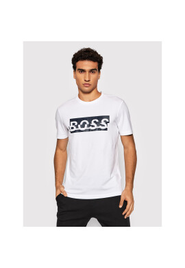 Boss Тишърт Tee 4 50452864 Бял Regular Fit - Pepit.bg