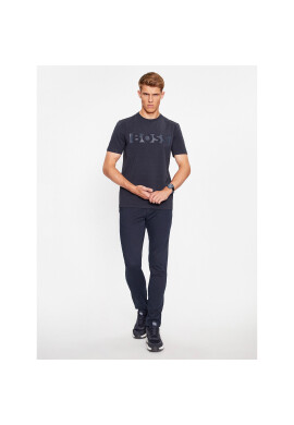 Boss Тишърт Tee 4 50501235 Тъмносин Regular Fit - Pepit.bg