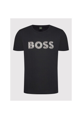 Boss Тишърт Tee 6 50466608 Черен Regular Fit - Pepit.bg