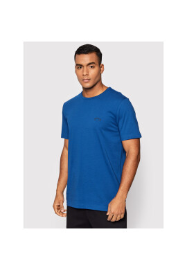 Boss Тишърт Curved 50412363 Тъмносин Regular Fit - Pepit.bg
