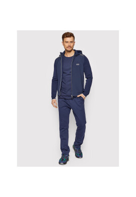 Boss Тишърт Tee Curved 50412363 Тъмносин Regular Fit - Pepit.bg