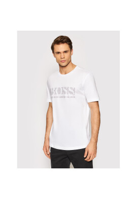 Boss Тишърт Tee Pixel 1 50457429 Бял Regular Fit - Pepit.bg