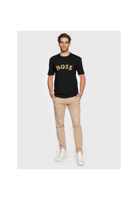 Boss Тишърт Teego 1 50477617 Черен Regular Fit - Pepit.bg