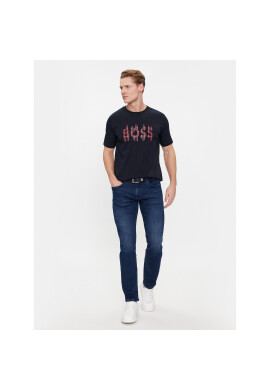 Boss Тишърт Teeheavy 50510009 Тъмносин Regular Fit - Pepit.bg