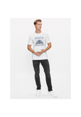 Boss Тишърт Teenter 50503551 Бежов Regular Fit - Pepit.bg