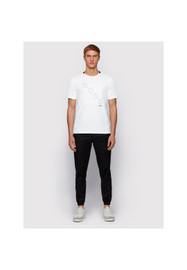 Boss Тишърт Teeonic 50447948 Бял Regular Fit - Pepit.bg