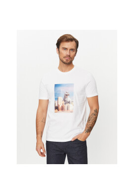 Boss Тишърт Tefragile 50503535 Бял Regular Fit - Pepit.bg