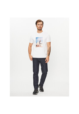 Boss Тишърт Tefragile 50503535 Бял Regular Fit - Pepit.bg