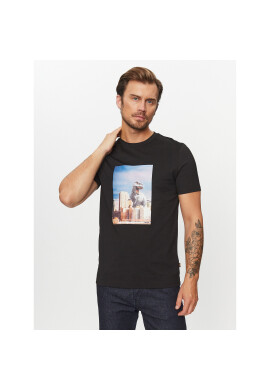 Boss Тишърт Tefragile 50503535 Черен Regular Fit - Pepit.bg