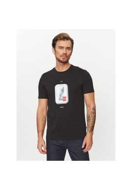 Boss Тишърт Tefragile 50503535 Черен Regular Fit - Pepit.bg
