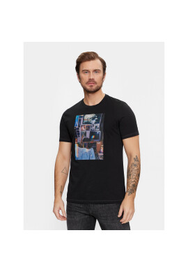 Boss Тишърт TeMemory 50503553 Черен Regular Fit - Pepit.bg