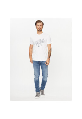Boss Тишърт Terassic 50510376 Бял Regular Fit - Pepit.bg