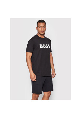 Boss Тишърт Thinking 1 50481923 Черен Regular Fit - Pepit.bg