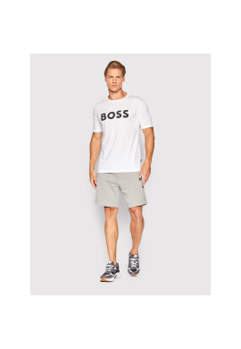 Boss Тишърт Thinking 50481923 Бял Regular Fit - Pepit.bg