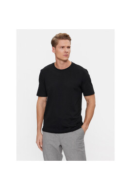 Boss Тишърт Tiburt 240 50452680 Черен Regular Fit - Pepit.bg