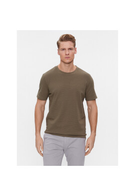Boss Тишърт Tiburt 240 50452680 Каки Regular Fit - Pepit.bg