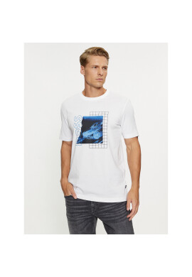 Boss Тишърт Tiburt 412 50495689 Бял Regular Fit - Pepit.bg