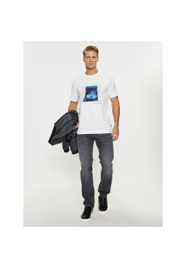 Boss Тишърт Tiburt 412 50495689 Бял Regular Fit - Pepit.bg