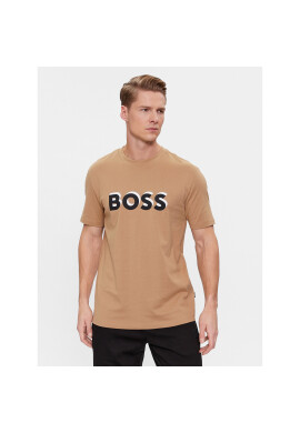 Boss Тишърт Tiburt 427 50506923 Бежов Regular Fit - Pepit.bg