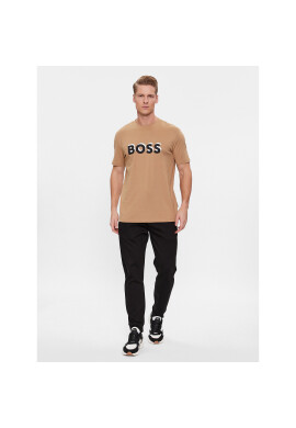 Boss Тишърт Tiburt 427 50506923 Бежов Regular Fit - Pepit.bg