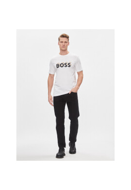 Boss Тишърт Tiburt 427 50506923 Бял Regular Fit - Pepit.bg