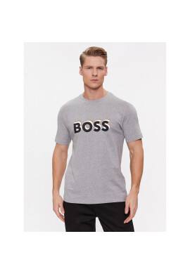 Boss Тишърт Tiburt 427 50506923 Сив Regular Fit - Pepit.bg