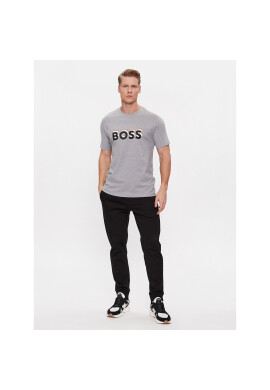 Boss Тишърт Tiburt 427 50506923 Сив Regular Fit - Pepit.bg