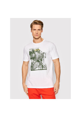 Boss Тишърт Topline 2 50465266 Бял Regular Fit - Pepit.bg