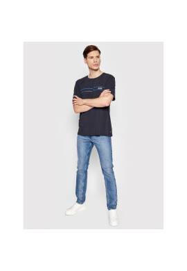 Boss Тишърт Urban 50465584 Тъмносин Regular Fit - Pepit.bg