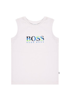 Boss Топ J25G17 D Бял Regular Fit - Pepit.bg