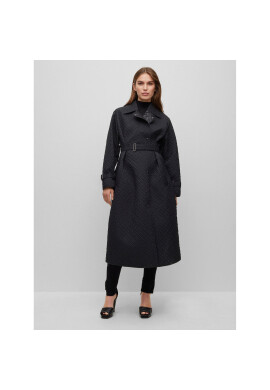 Boss Тренч Pelkate 50494220 Черен Regular Fit - Pepit.bg