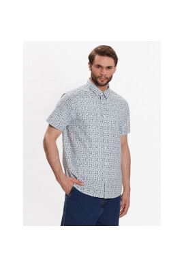Brave Soul Риза MSH-625AZTEC Бял Regular Fit - Pepit.bg