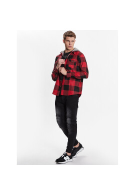 Brave Soul Риза MSH-69INGARO Червен Regular Fit - Pepit.bg