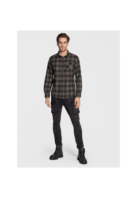 Brave Soul Риза MSH-69JACKN Сив Regular Fit - Pepit.bg
