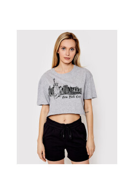 Brave Soul Тишърт LTS-149DARSHA Сив Regular Fit - Pepit.bg