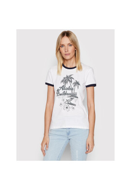 Brave Soul Тишърт LTS-544ALOHA Бял Regular Fit - Pepit.bg