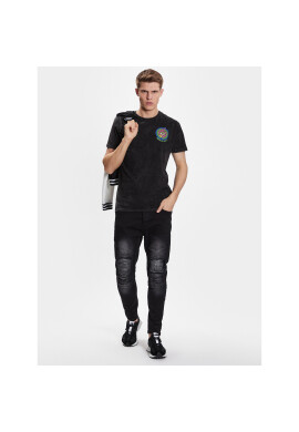 Brave Soul Тишърт MTS-119PYTHON Черен Regular Fit - Pepit.bg