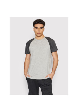 Brave Soul Тишърт MTS-149BAPTISTE Сив Regular Fit - Pepit.bg