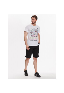 Brave Soul Тишърт MTS-149CECIL Бял Regular Fit - Pepit.bg