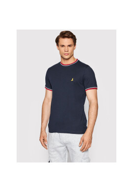 Brave Soul Тишърт MTS-149FEDERERD Тъмносин Regular Fit - Pepit.bg