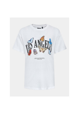 Brave Soul Тишърт MTS-149KEELAN Бял Regular Fit - Pepit.bg