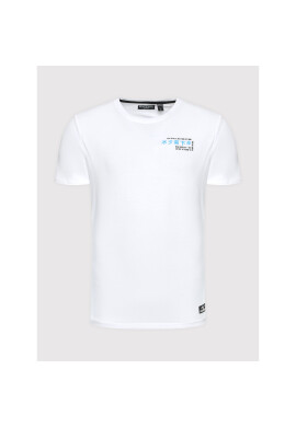Brave Soul Тишърт MTS-568METROPOL Бял Regular Fit - Pepit.bg
