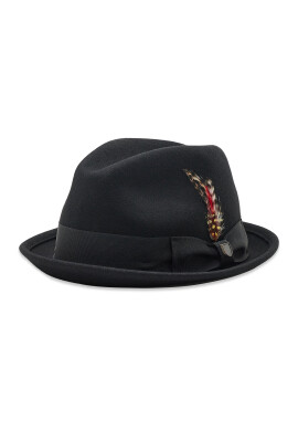 Brixton Капела Gain Fedora 10765 Черен - Pepit.bg