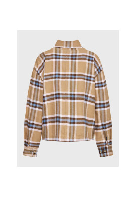 Brixton Риза Bowery 01209 Бежов Regular Fit - Pepit.bg