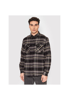 Brixton Риза Bowery Stretch 01263 Черен Standard Fit - Pepit.bg