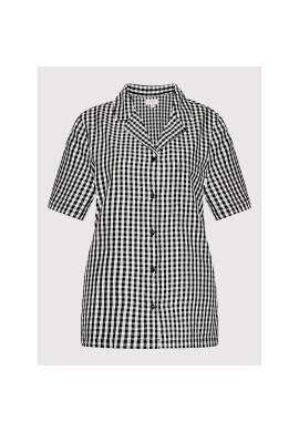 Brixton Риза Bunker Gingham 01273 Черен Relaxed Fit - Pepit.bg