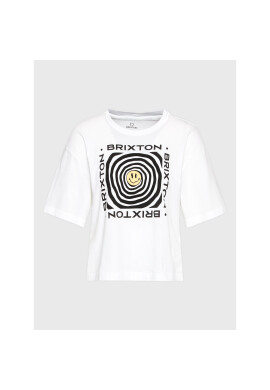 Brixton Тишърт Dizzy 16867 Бял Regular Fit - Pepit.bg