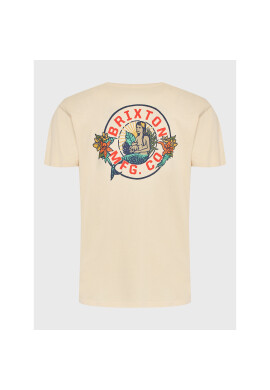 Brixton Тишърт Geneva 16847 Бежов Regular Fit - Pepit.bg
